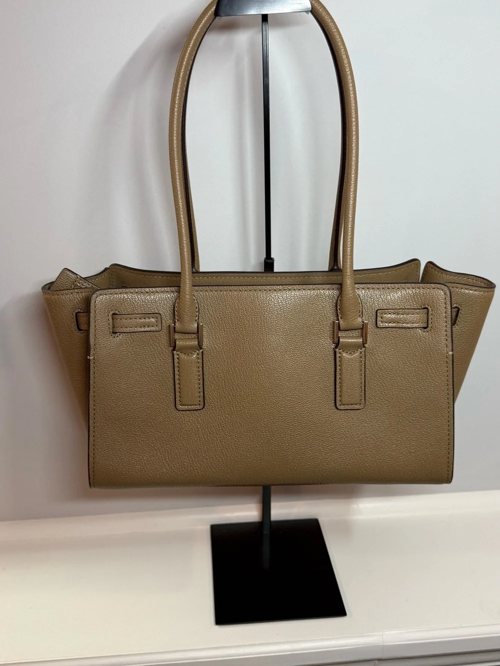 Hamilton Moderne Small Leather Satchel